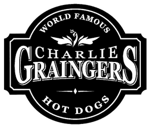 CHARLIE GRAINGERS WORLD FAMOUS HOT DOGS logo