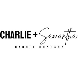CHARLIE + SAMANTHA CANDLE COMPANY logo