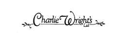 CHARLIE WRIGHT'S LTD.