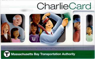 CHARLIECARD U T MASSACHUSETTS BAY TRANSPORTATION AUTHORITY logo