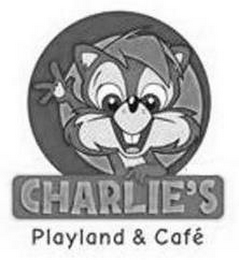 CHARLIE'S PLAYLAND & CAFÉ logo