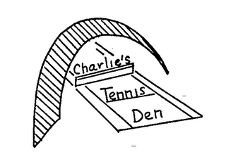 CHARLIE'S TENNIS DEN logo