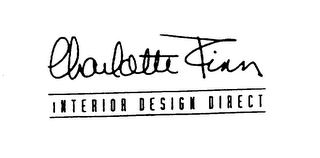 CHARLOTTE FINN INTERIOR DESIGN DIRECT logo
