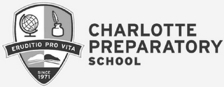 CHARLOTTE PREPARATORY SCHOOL ERUDITIO PRO VITA SINCE 1971 logo