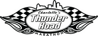 CHARLOTTE'S THUNDER ROAD MARATHON logo