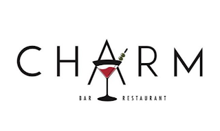 CHARM BAR RESTAURANT logo