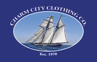 CHARM CITY CLOTHING CO. EST. 1970 logo