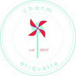 CHARM ETIQUETTE EST 2012 logo