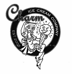 CHARM ICE CREAM COMPANY EST. 2005 logo