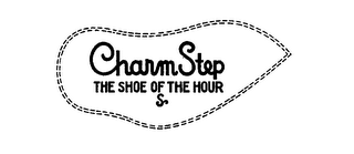 CHARM STEP THE SHOE OF THE HOUR S logo