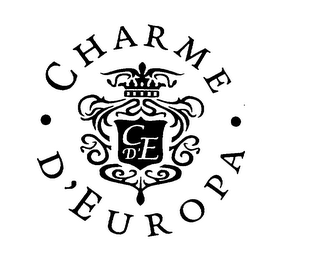 CHARME D'EUROPA C D'E logo
