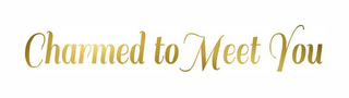 CHARMED TO MEET YOU logo
