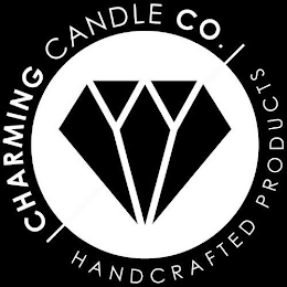 CHARMING CANDLE CO. HANDCRAFTED PRODUCTS logo