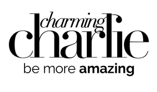 CHARMING CHARLIE BE MORE AMAZING logo