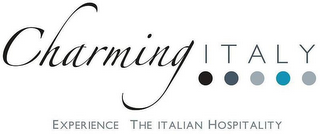 CHARMING ITALY EXPERIENCE THE ITALIAN HOSPITALITY logo