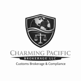 CHARMING PACIFIC BROKERAGE LLC  CUSTOMS BROKERAGE & COMPLIANCE logo