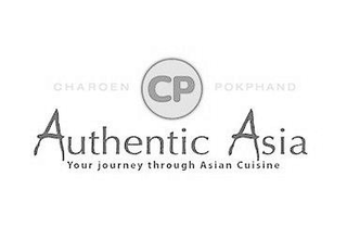 CHAROEN AUTHENTIC THROUGH ASIAN ASIA YOUR JOURNEY CUISINE CP POKPHAND logo