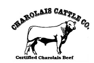 CHAROLAIS CATTLE CO. CERTIFIED CHAROLAIS BEEF logo