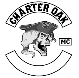 CHARTER OAK EST. 1947 MC logo