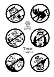 CHARTER PARTNERS TRUST TOWEL logo