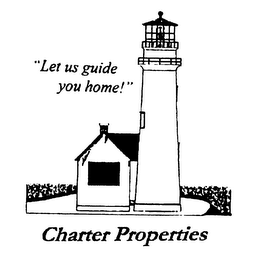 CHARTER PROPERTIES "LET US GUIDE YOU HOME!" logo