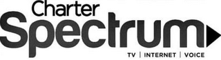 CHARTER SPECTRUM TV|INTERNET|VOICE logo
