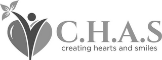 C.H.A.S CREATING HEARTS AND SMILES logo