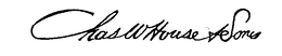 CHAS W HOUSE & SONS CHASWHOUSE&SONS logo