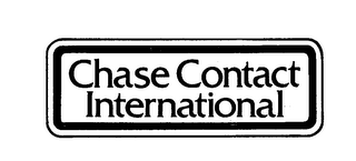 CHASE CONTACT INTERNATIONAL logo