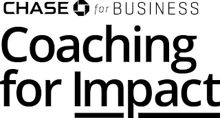 CHASE FOR BUSINESS COACHING FOR IMPACT logo