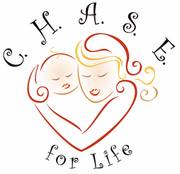 C.H.A.S.E. FOR LIFE logo