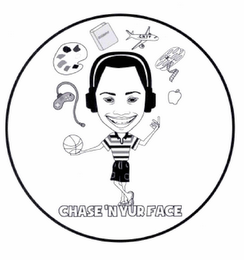 CHASE N' YUR FACE C N Y F GEOGRAPHY logo