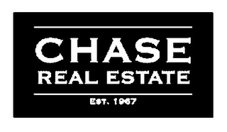 CHASE REAL ESTATE EST. 1967 logo