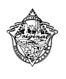 CHASE'S ORIGINAL SPECIALTY BAKERY logo
