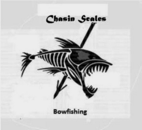 CHASIN SCALES BOWFISHING logo