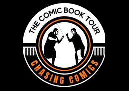 CHASING COMICS THE COMIC BOOK TOUR logo