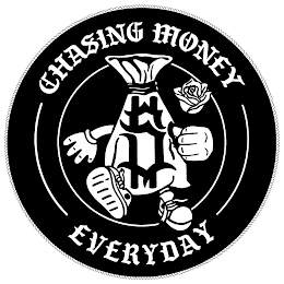 CHASING MONEY $ EVERYDAY logo