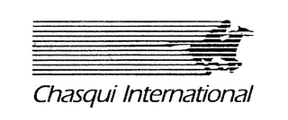 CHASQUI INTERNATIONAL logo