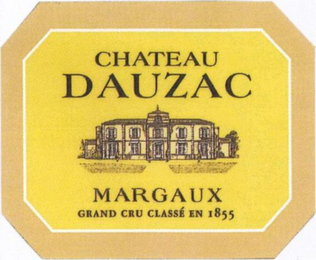 CHATEAU DAUZAC MARGAUX GRAND CRU CLASSÉ EN 1855 logo
