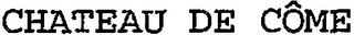 CHATEAU DE CÔME logo