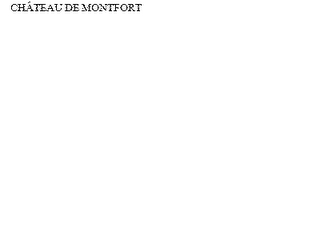 CHATEAU DE MONTFORT logo
