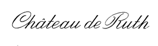 CHATEAU DE RUTH logo
