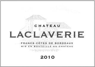 CHATEAU LACLAVERIE FRANCS CÔTES DE BORDEAUX 2010 logo