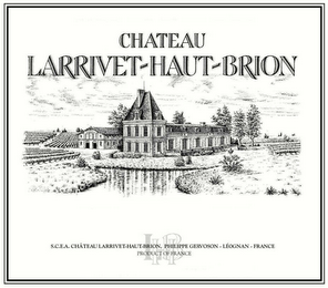 CHATEAU LARRIVET-HAUT-BRION logo