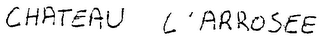 CHATEAU L'ARROSEE logo