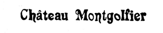 CHATEAU MONTGOLFIER logo