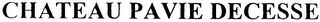 CHATEAU PAVIE DECESSE logo
