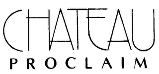 CHATEAU PROCLAIM logo