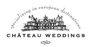 CHATEAU WEDDINGS SPECIALIZING IN EUROPEAN DESTINATIONS logo