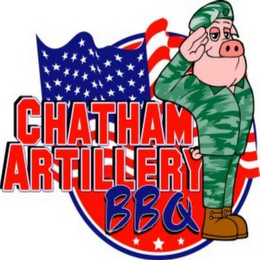 CHATHAM ARTILLERY BBQ logo
